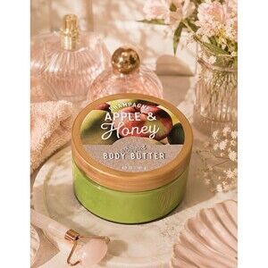 Bath & Body Works Whipped Body Butter Champagne Apple & Honey 6.5 oz NEW